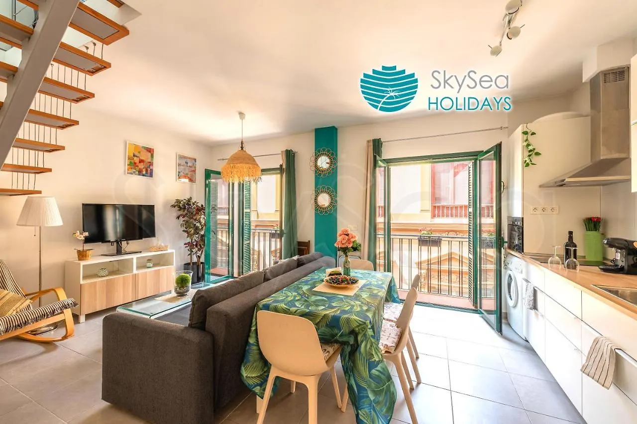 Apartment Skysea Holidays City Center Suites Málaga Spanien